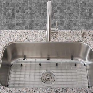 Serene Valley Sink Protector Basin 26-1/16" x 14-1/16" Stainless Steel NLW2614C